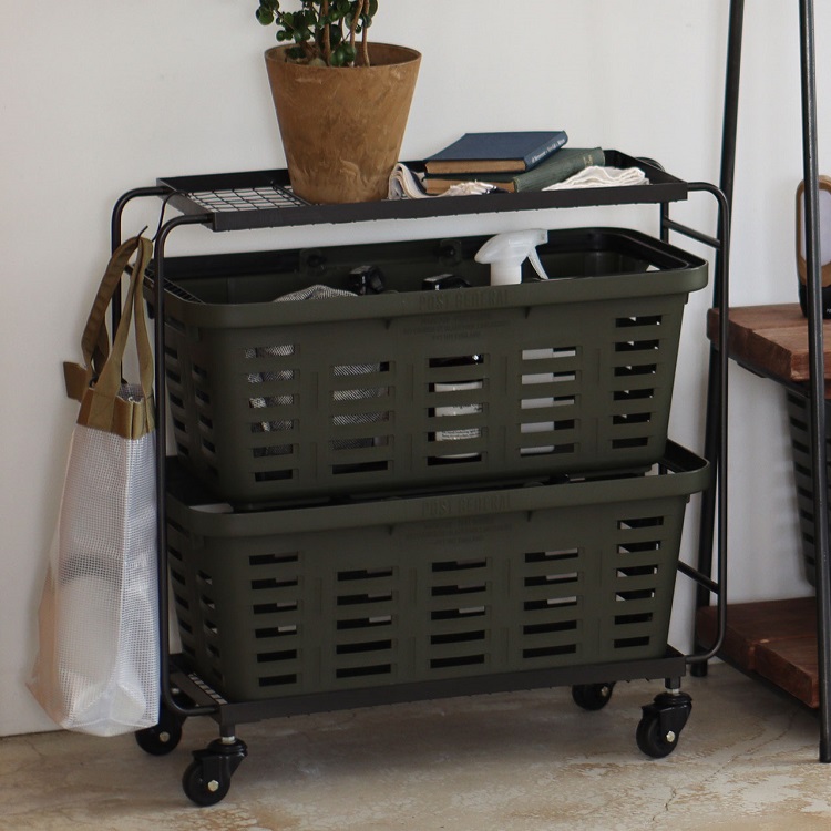 IRON WAGON with HEAVY DUTY BASKET LONG / アイアンワゴン ウィズ