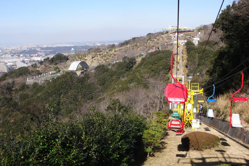 須磨浦山上遊園の観光リフト