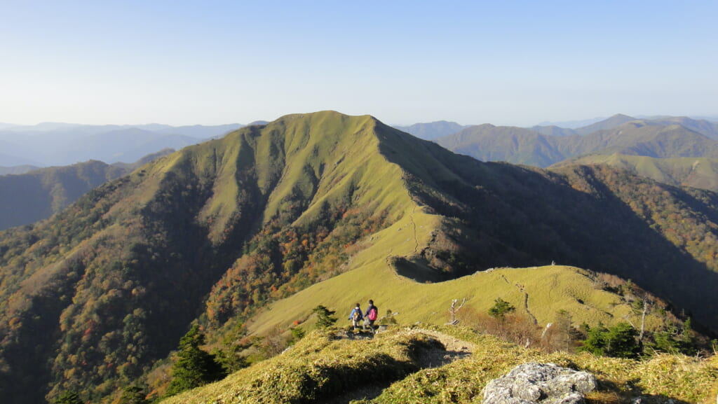 剣山山頂からの眺望