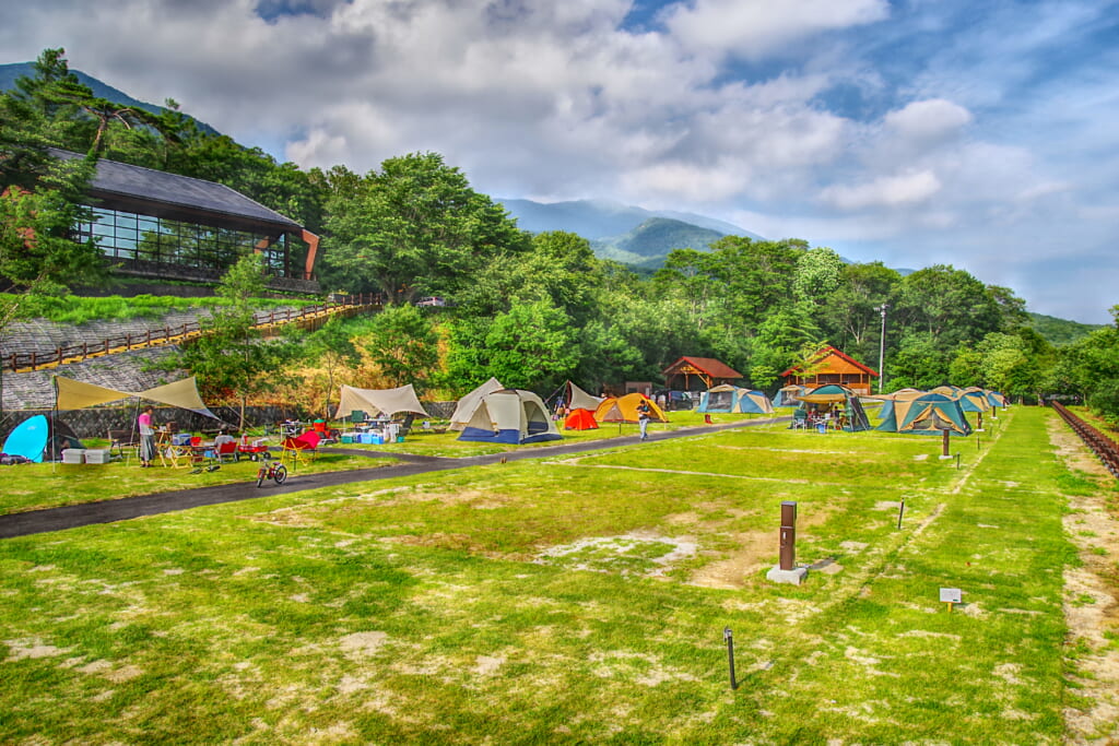 網張温泉キャンプ場