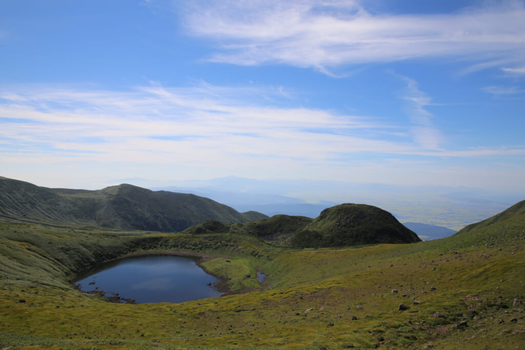 鳥海山の鳥海湖