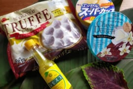 「レモスコ」と合わせる各種スイーツ