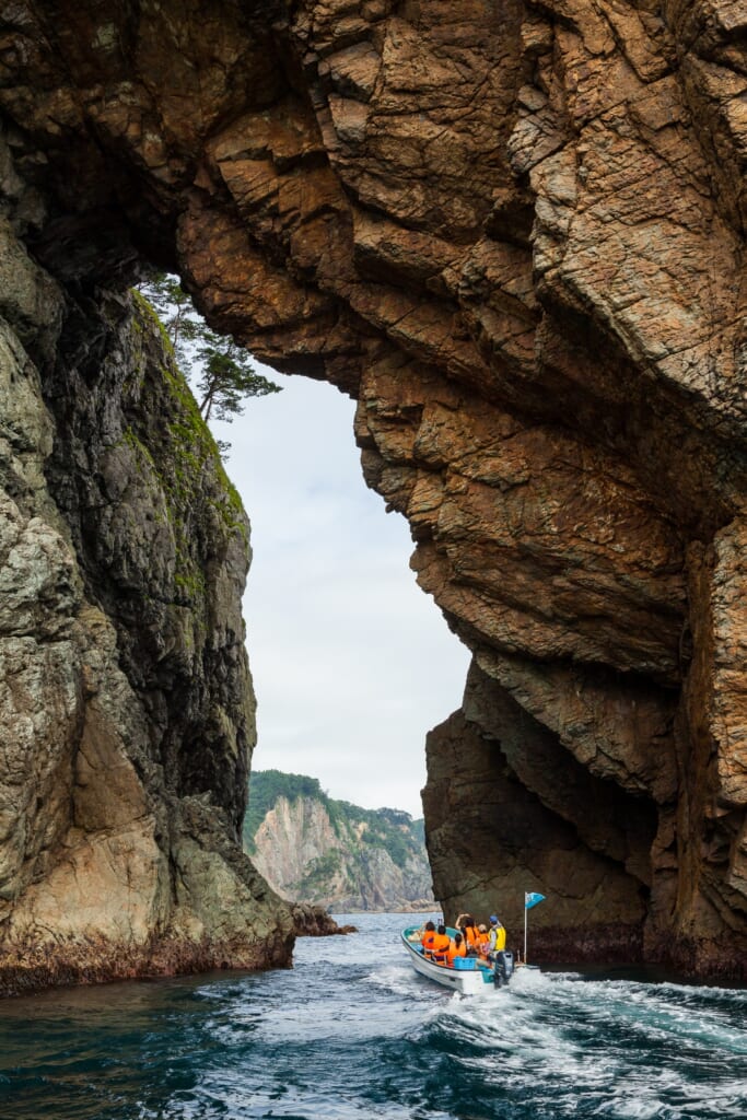 岩手県田野畑村の明戸キャンプ場