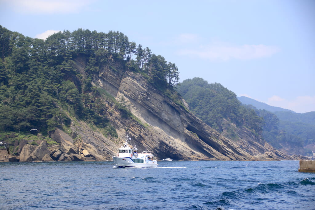 岩手県田野畑村の明戸キャンプ場