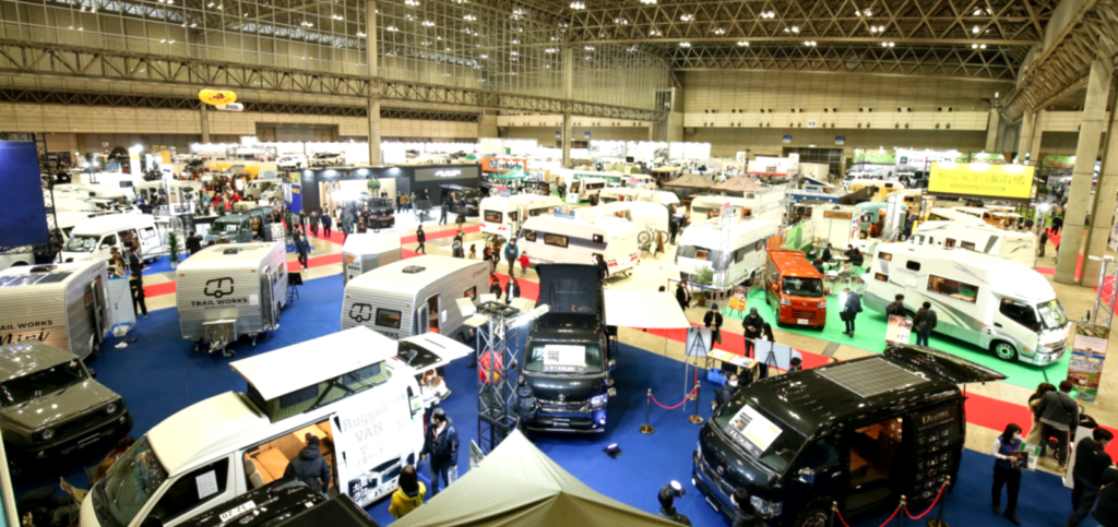 JAPAN MOBILITY SHOW 2023 CampingCar Area by JRVAの会場イメージ