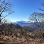 小金沢連嶺から望む富士山