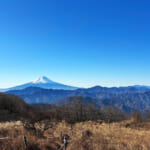 大蔵高丸から望む富士山