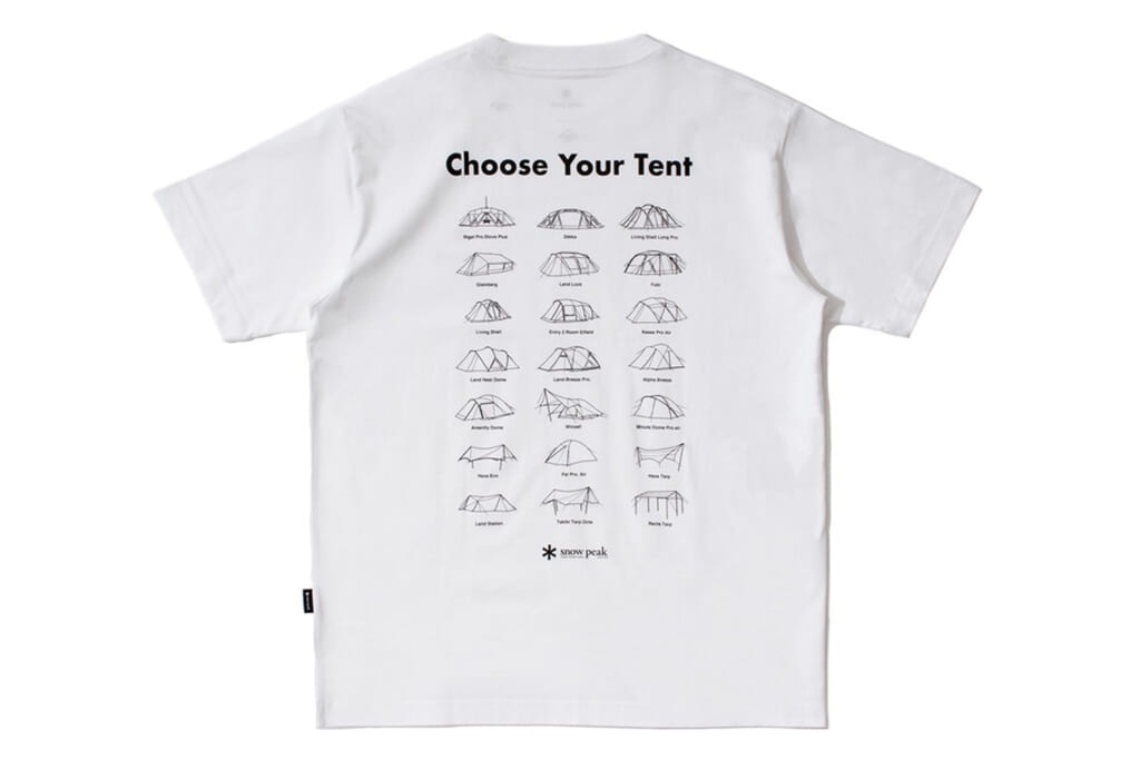 雪峰祭2024春限定のChoose Your Tent T Shirt