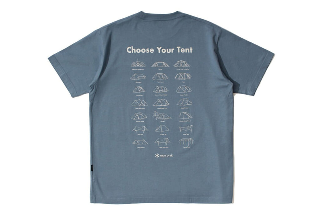 雪峰祭2024春限定のChoose Your Tent T Shirt