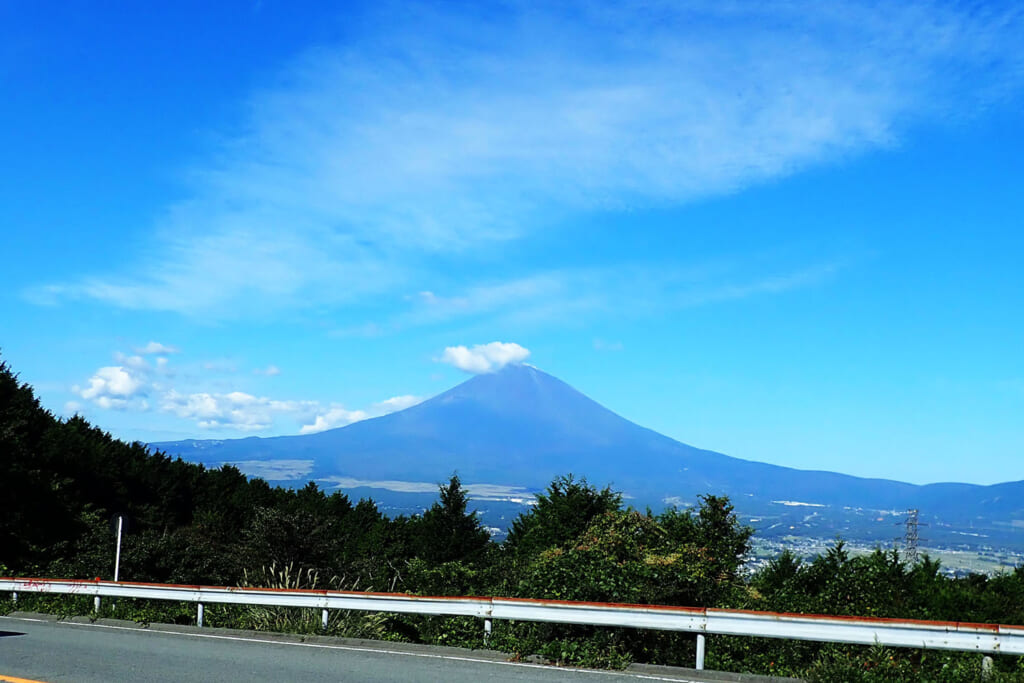 金時山から望む富士山