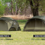 【画像】夏のキャンプが快適になる！　機能的な自立式シェルター「SHELTER GP」が開放感たっぷり 〜 画像1