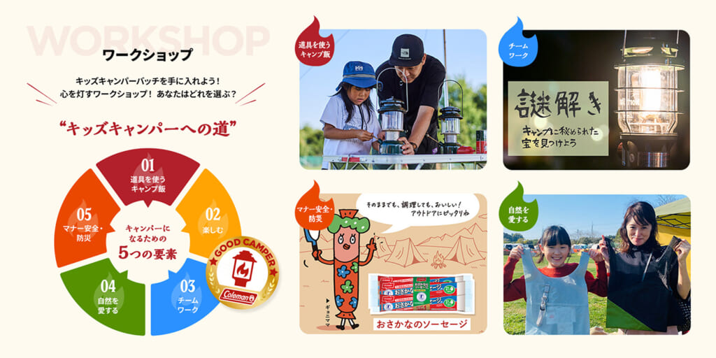 The Coleman Day Camp 2024のコンテンツ