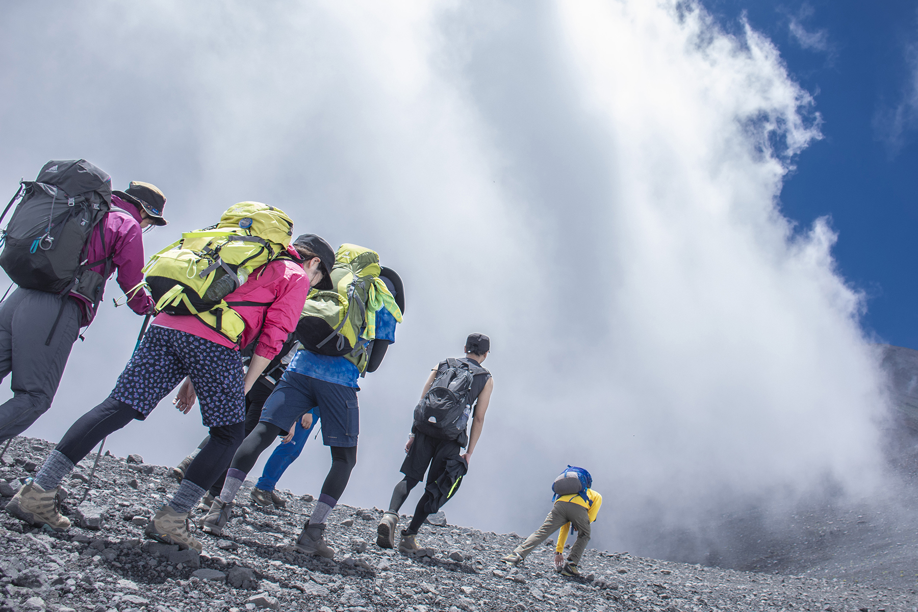 富士登山団体のイメージ