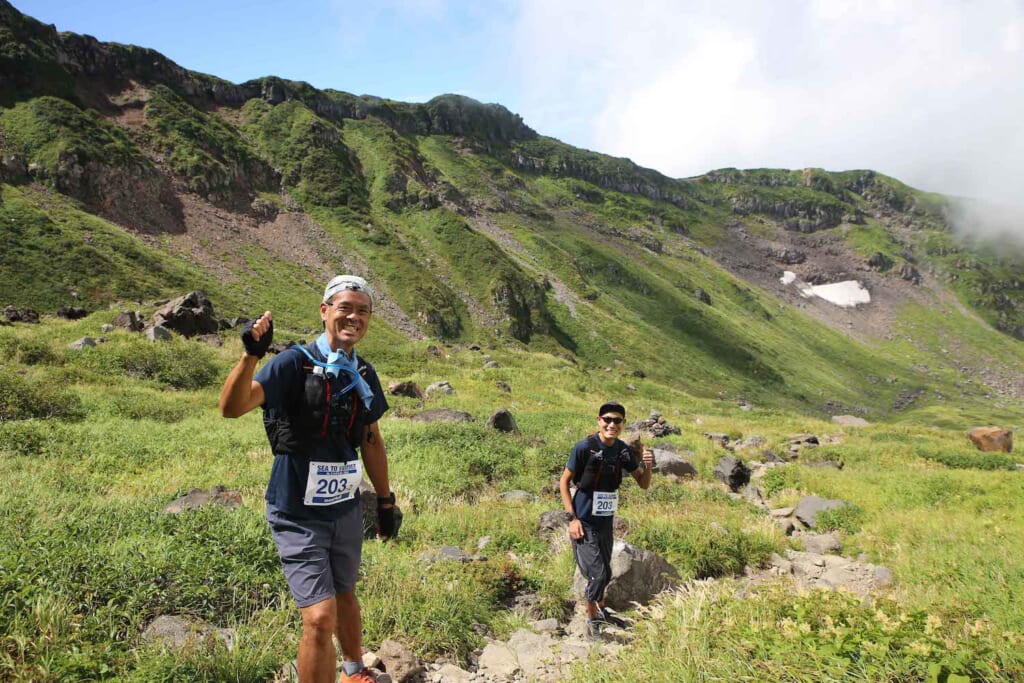 鳥海山 SEA TO SUMMITの登山イメージ