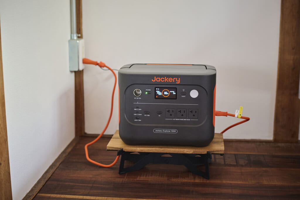 Jackeryのポータブル電源 1000 Newの設置