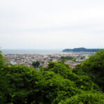 祇園山から望む相模湾の眺望