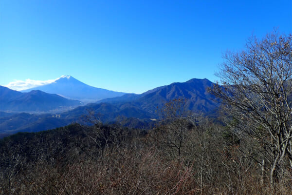 高川山から望む富士山