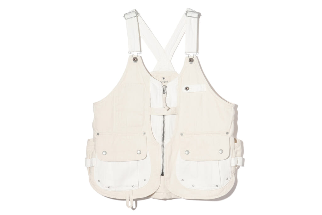 ユーティリティベストのFUKUYAMA Denim Camping Vest