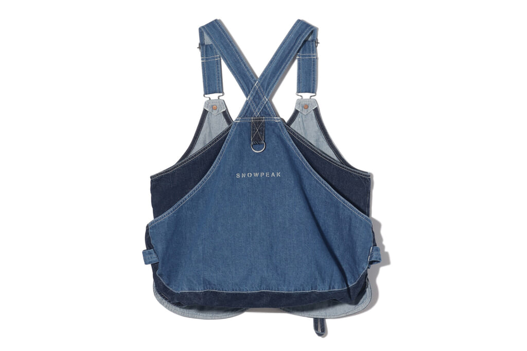 ユーティリティベストのFUKUYAMA Denim Camping Vest