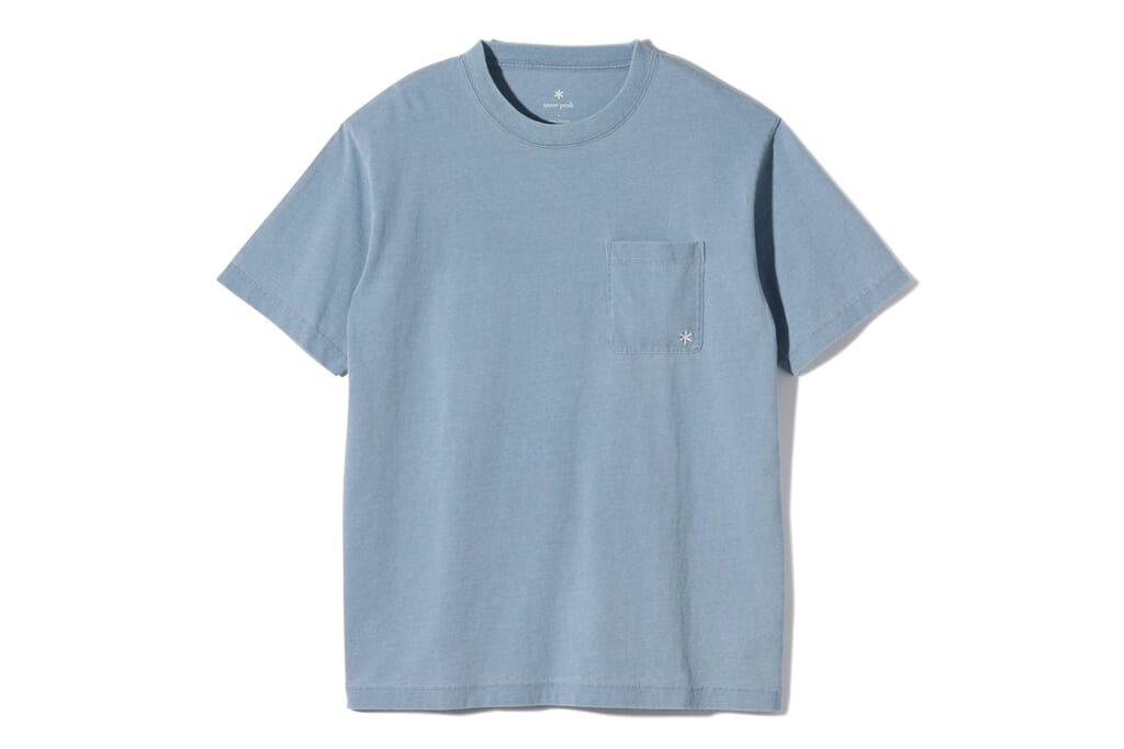 店舗限定TシャツのSP Indigo Dyed Pocket T-Shirt