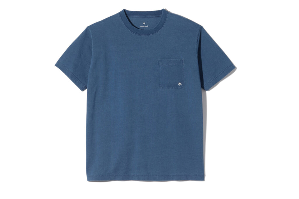 店舗限定TシャツのSP Indigo Dyed Pocket T-Shirt