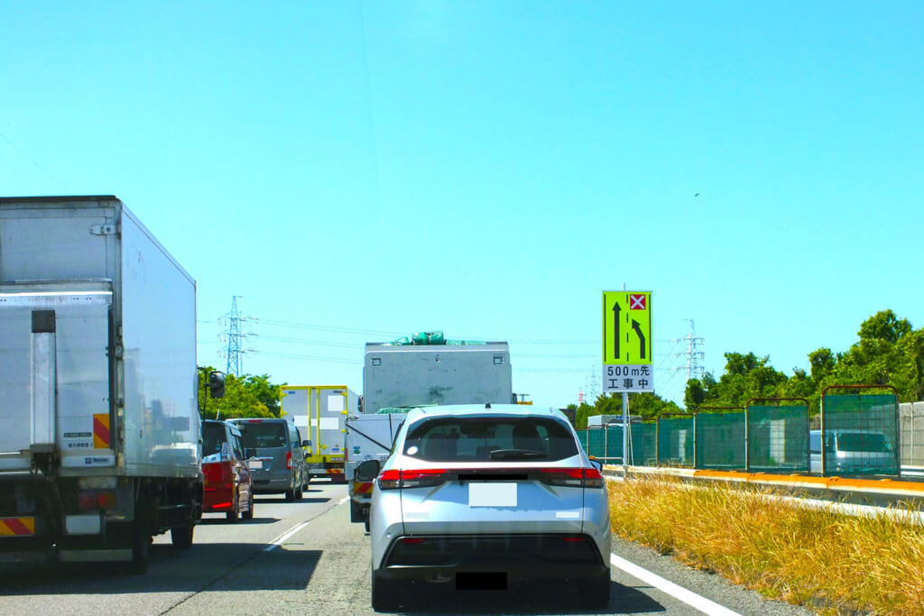 高速道路の渋滞