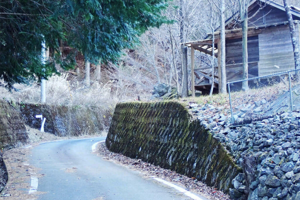 笹子東ルートの登山口