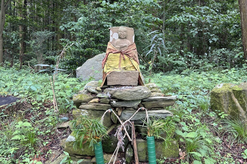 町石道の石仏