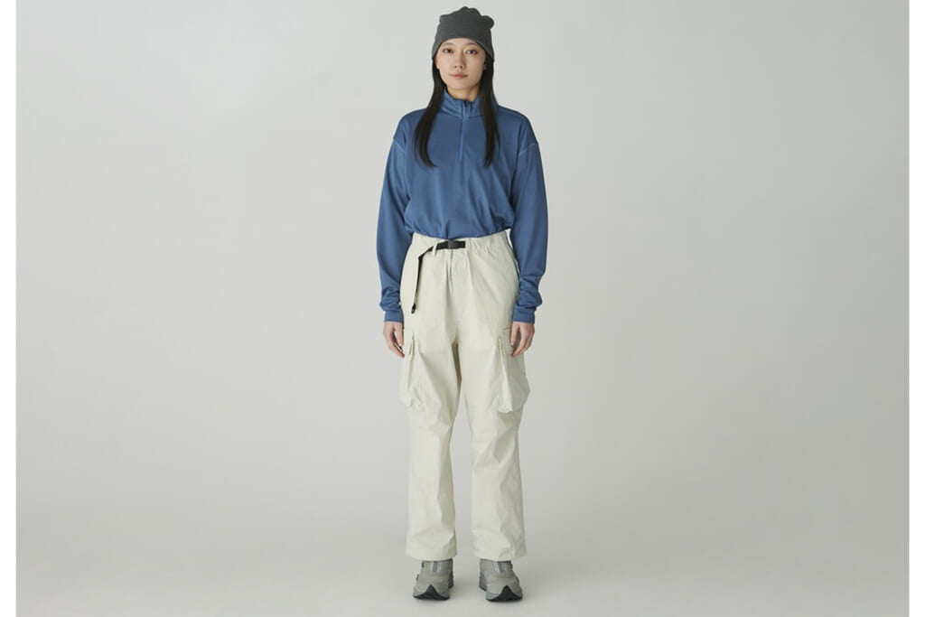 Snow PeakのIndigo C/N Pants