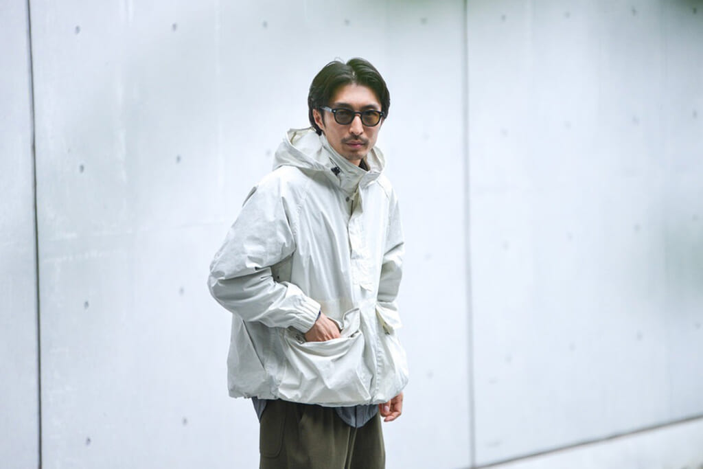 Snow Peakの「Indigo C/N Anorak」