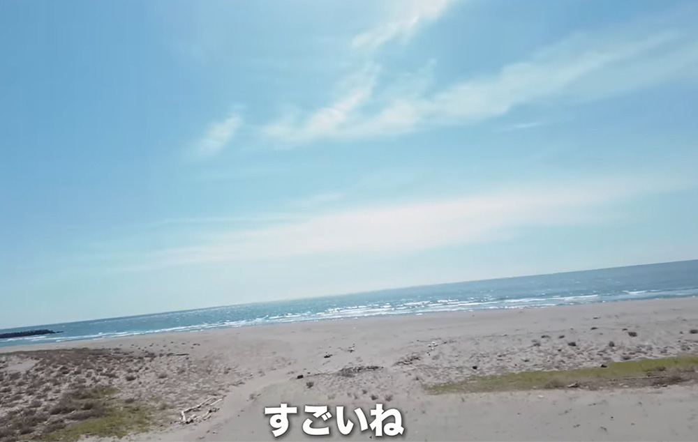 静岡県浜松市の遠州灘海岸