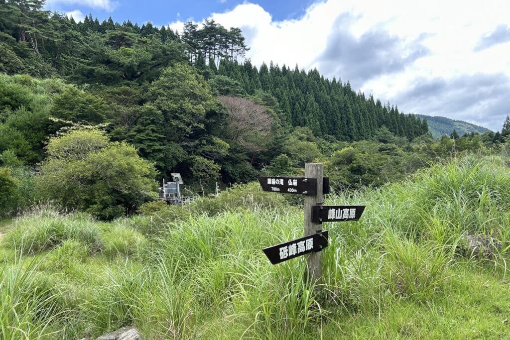 歩道入り口