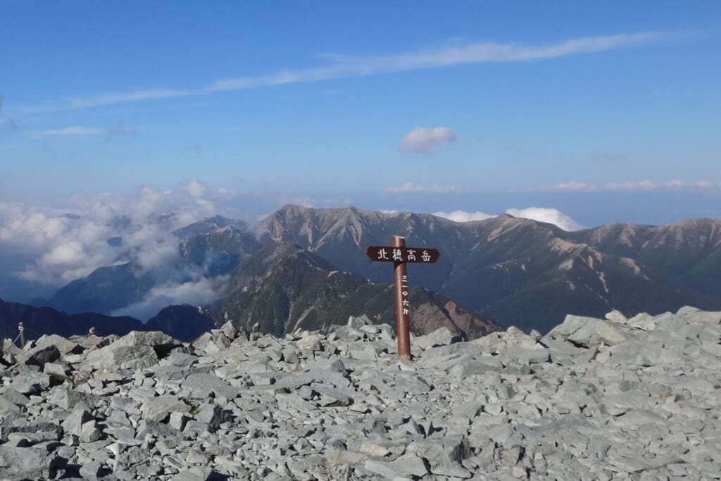 北穂高岳山頂