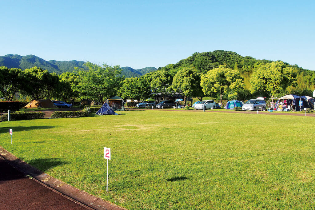 愛媛県宇和島市の南レクオートキャンプ場