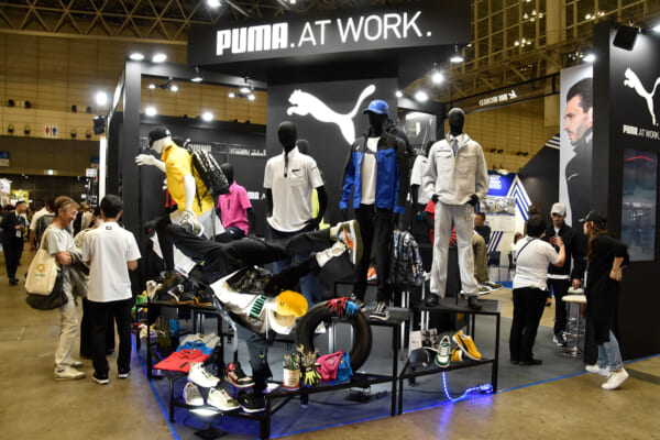 国際ガーデン＆アウトドアEXPOのPUMA.AT WORK.ブース