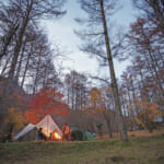 長野県上伊那郡の四徳温泉キャンプ場