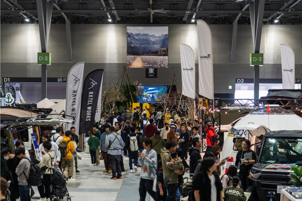 FIELDSTYLE EXPOの会場全体