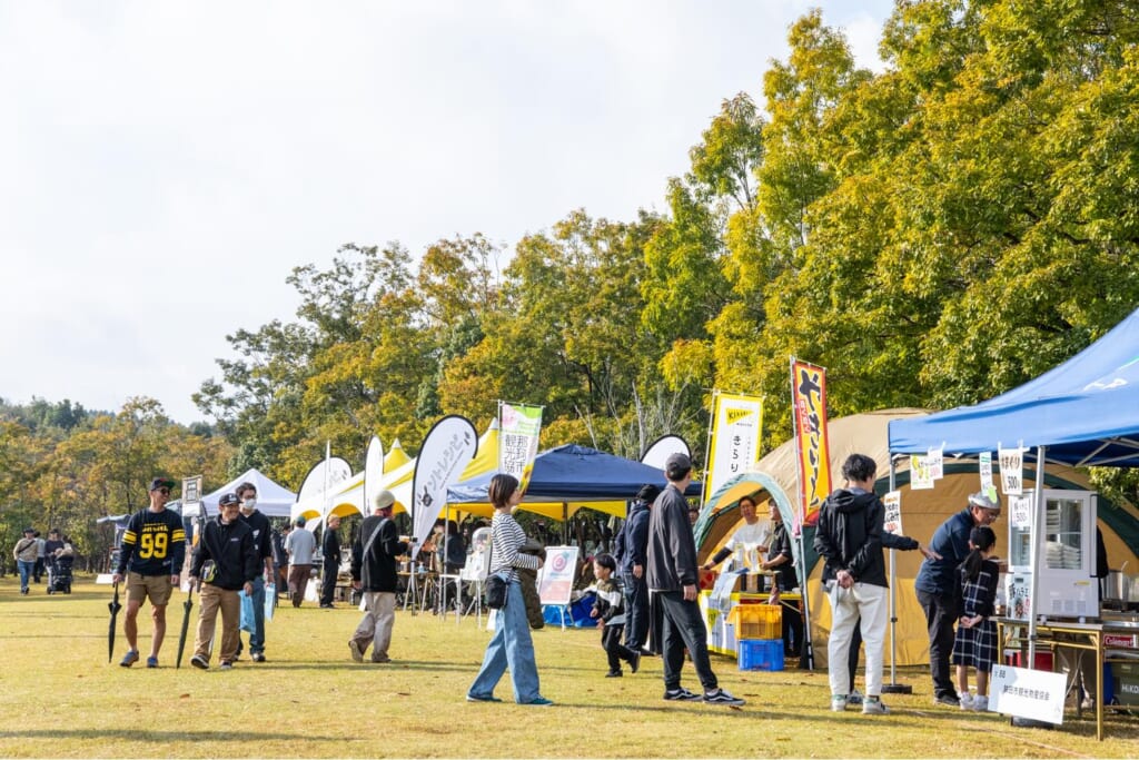 IBARAKI CAMP AUTUMN FESTAのFOOD / DRINKエリア