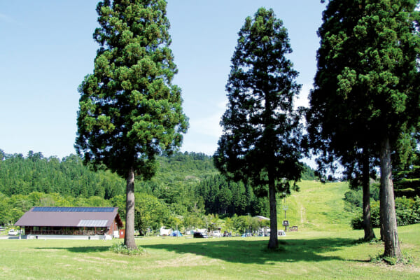 山形県鶴岡市の羽黒山キャンプ場