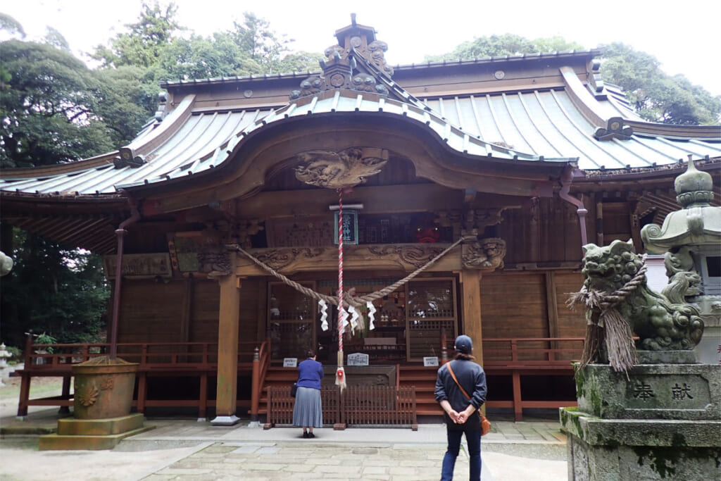 愛宕神社の境内