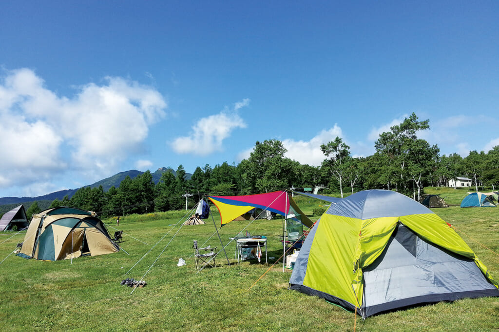 群馬県利根郡の片品ほたか牧場キャンプ場