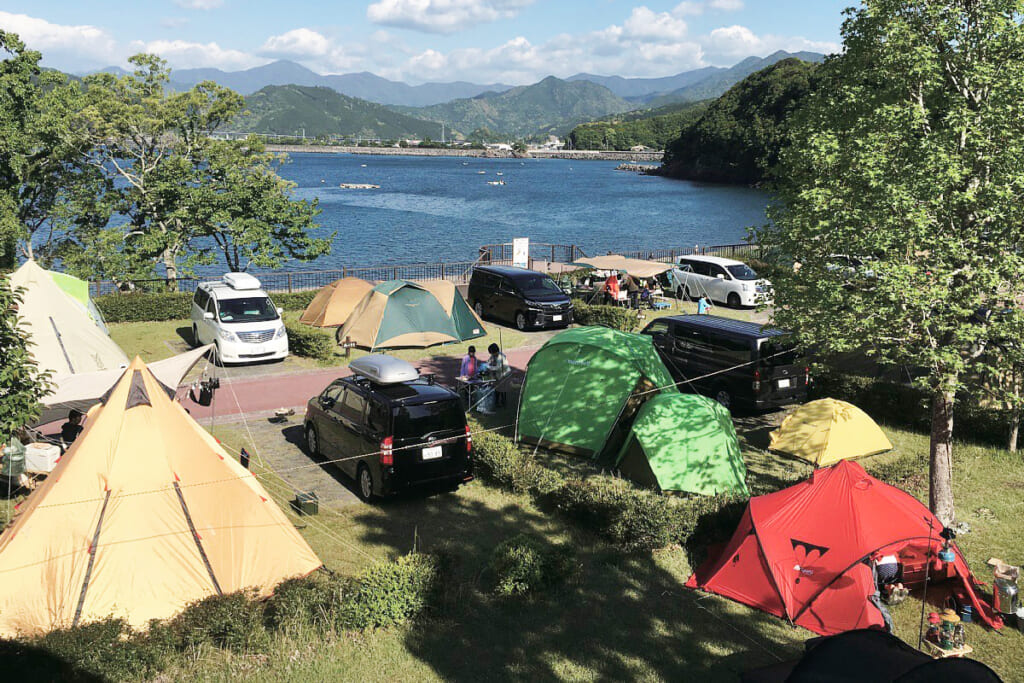 三重県北牟婁郡の孫太郎オートキャンプ