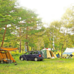 長野県南佐久郡の松原湖高原オートキャンプ場