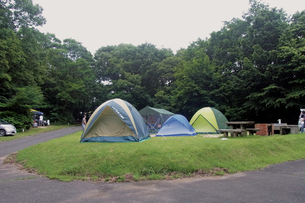 広島県廿日市市のもみのき森林公園キャンプ場