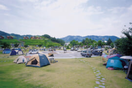 愛媛県今治市の多々羅キャンプ場