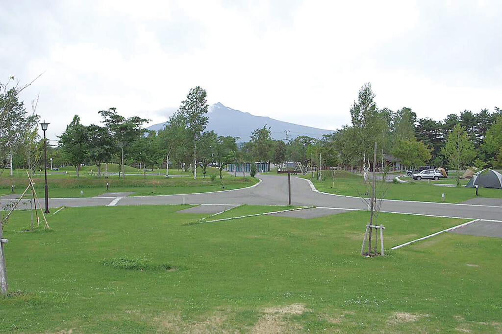 青森県つがる市のつがる地球村オートキャンプ場