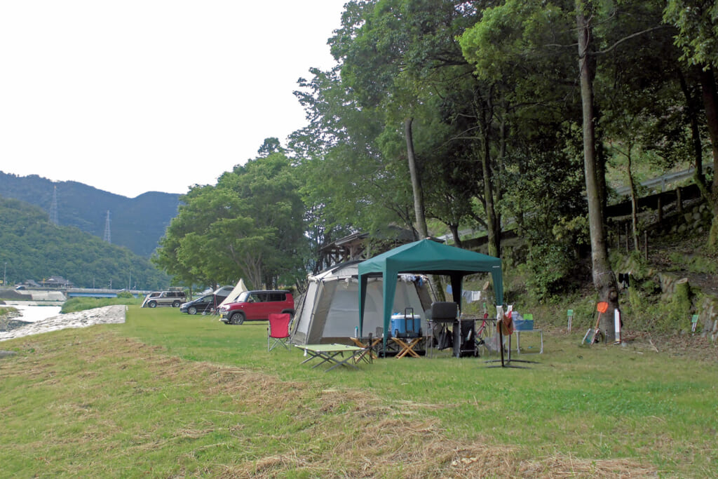 鳥取県鳥取市の用瀬町運動公園 カヌー水辺公園