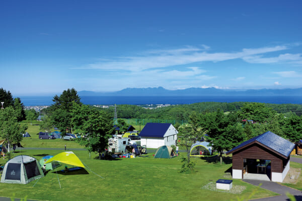 北海道網走市の北海道立オホーツク公園てんとらんどオートキャンプ場