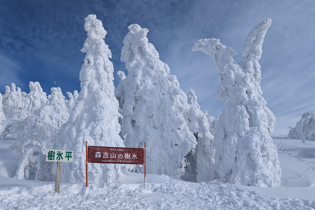 森吉山の樹氷