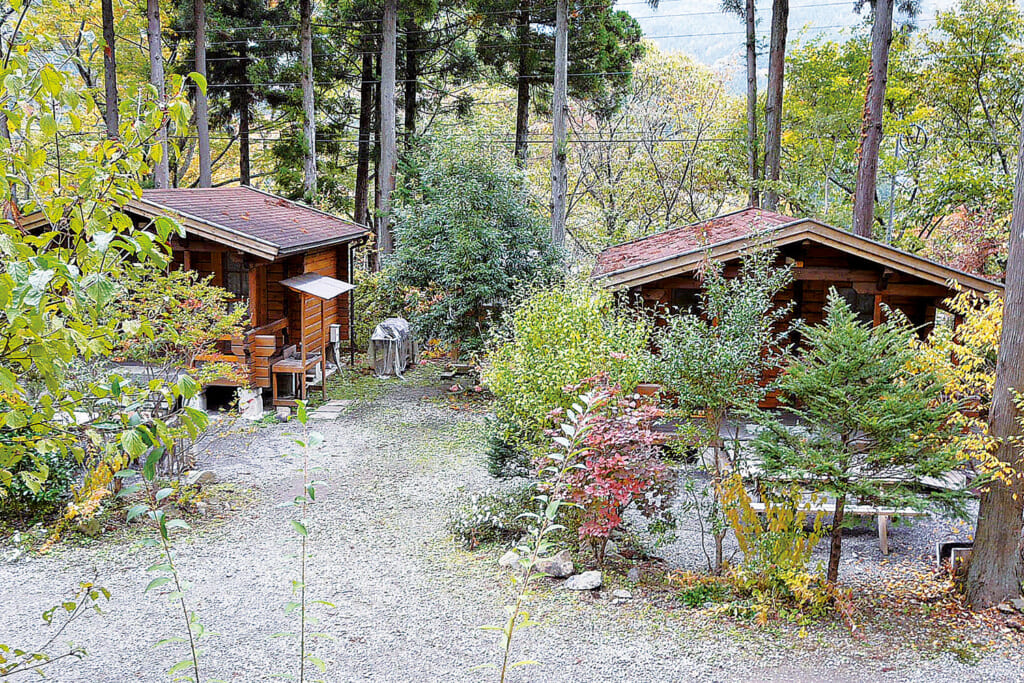 山梨県南都留郡の花の森オートキャンピア